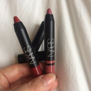 NARS Velvet Matte Lipstick Pencil+Satin Lip Pencil- NEW